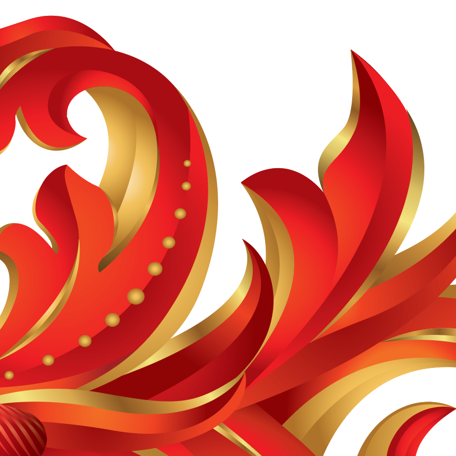 Strawbridge Family Crest closeup featuring red and gold mantling on a white background.