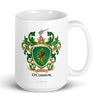 O'Connor Family Crest mug - with lion