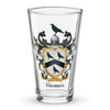 Thomas Family Crest beer glass