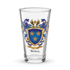 Weber Family Crest beer glass
