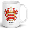 Wiles Family Crest mug