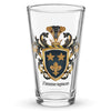 Zimmerman Family Crest beer glass