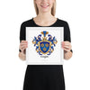 Gagne Family Crest framed artprint
