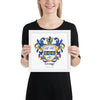 George Family Crest framed artprint