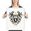 Ford Family Crest framed artprint