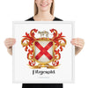 Fitzgerald Family Crest framed artprint