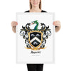 Arnold family Crest framed artprint