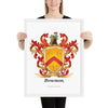 Bowman Family Crest framed artprint