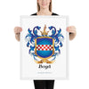 Boyd Family Crest framed artprint