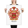 Brennan Family Crest framed artprint