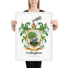 Callaghan Family Crest framed artprint