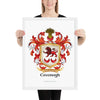 Cavanagh Family Crest framed artprint