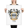 Craig Family Crest framed artprint