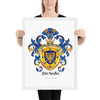De Soto Family framed artprint