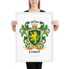 Farrell Family Crest framed artprint