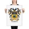 Gardiner Family Crest framed artprint