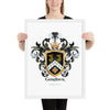 Gardner Family Crest framed artprint