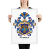 Gomes Family Crest framed artprint