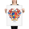 Hale Family Crest framed artprints