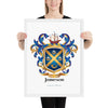 Jameson Family Crest framed artprint