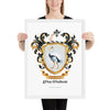 MacMahon Family Crest framed artprint
