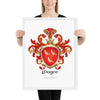 Magee Family Crest framed artprint - Irish origin