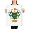 Maguire Family Crest framed artprint