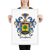 Martinez Family Crest framed artprint - Galicia & Asturias origins