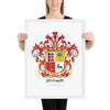 McGrath Family Crest framed artprint