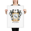 McMahon Family Crest framed artprint