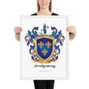 Montgomery Family Crest framed artprint