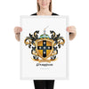 Morrison Family Crest framed artprint