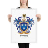 Murray Family Crest framed artprint - Donegal origin