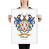 O'Doyle Family Crest framed artprint