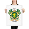 O'Farrell Family Crest framed artprint