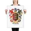 O'Grady Family Crest framed artprint
