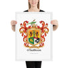 O'Sullivan Family Crest framed artprint - O'Sullivan Mór