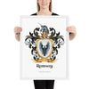 Ramsay Family Crest framed artprint