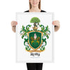 Reilly Family Crest framed artprint