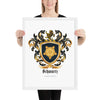 Schwartz Family Crest framed artprint