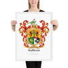Sullivan Family Crest framed artprint