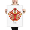 Torres Family Crest framed artprints
