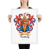 Touhey Family Crest framed artprints