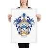 Watson Family Crest framed artprint