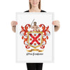 MacFarlane Family Crest framed artprint