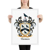 Thomas Family Crest framed artprints