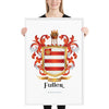 Fuller Family Crest framed artprint