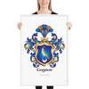 Gagnon Family Crest framed artprint