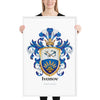Ivanov Family Crest framed artprint