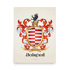 Bairéad - Barrett Family Crest enhanced matte paper poster